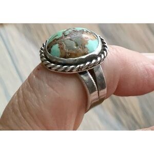 Vintage Turquoise & Silver ring